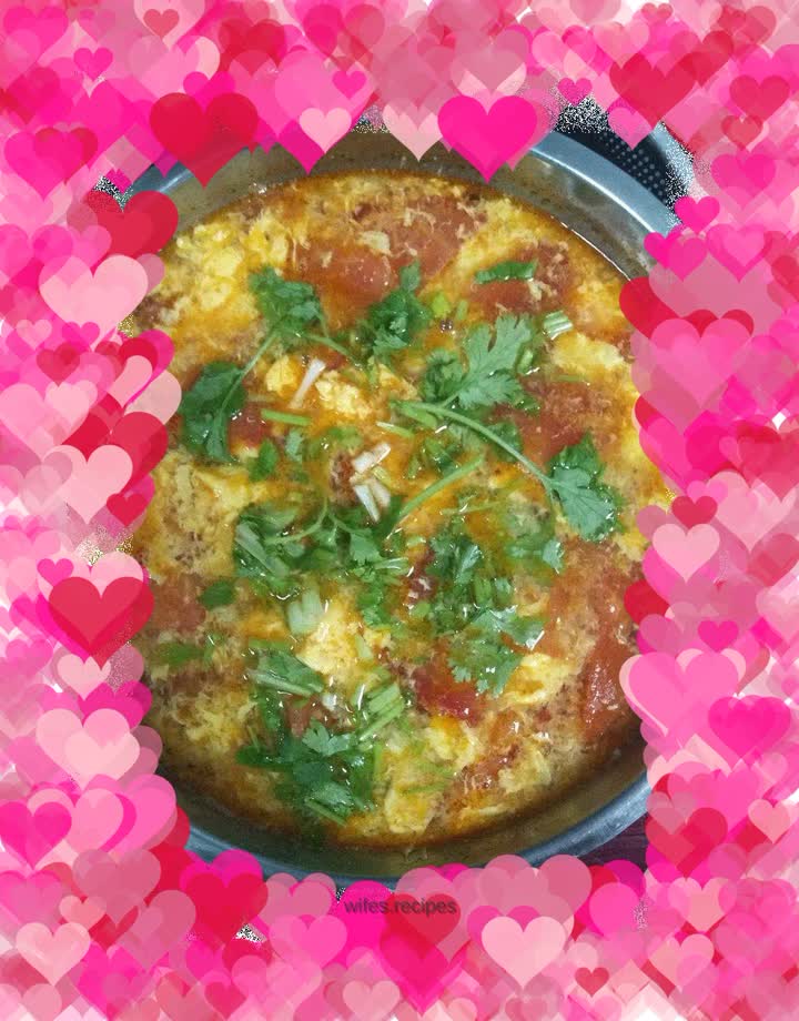 Tomato and Egg Drop Soup