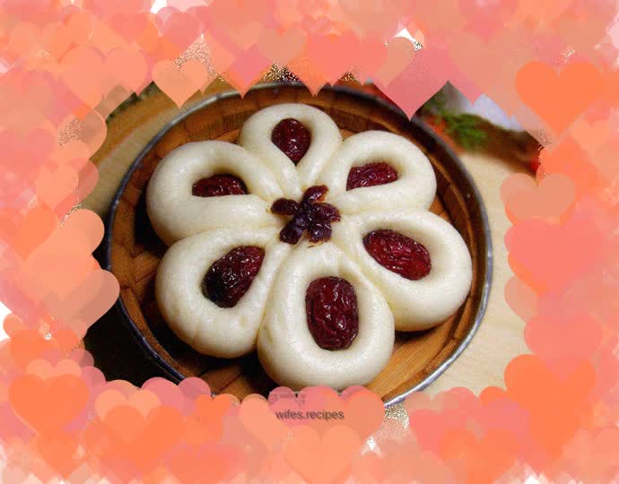 Red Date Steamed Bun