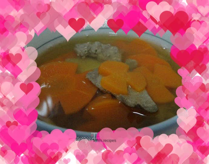 Carrot and Pork Liver Soup