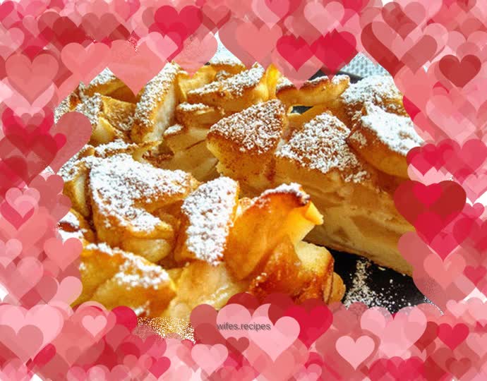 Sugar-free Russian Apple Cake