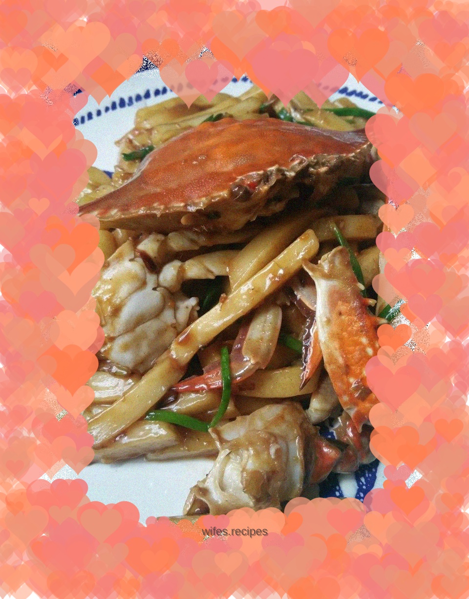 East China Sea wild swimming crab, crab fried rice cake