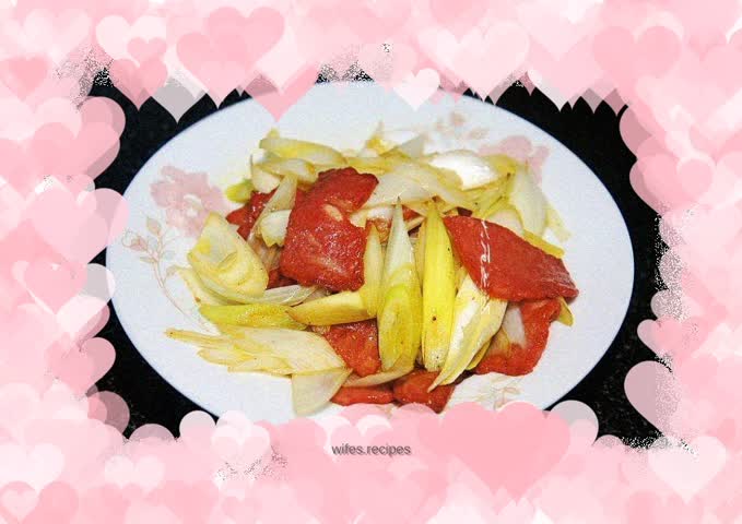 Stir-fried Bacon with Onions