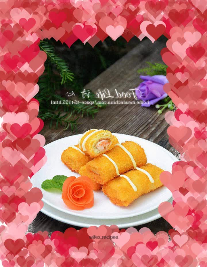 [Puff Pastry Salad Roll]---Salad is not limited to cold salad