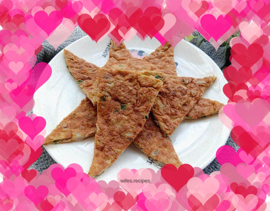Eggplant egg pancake
