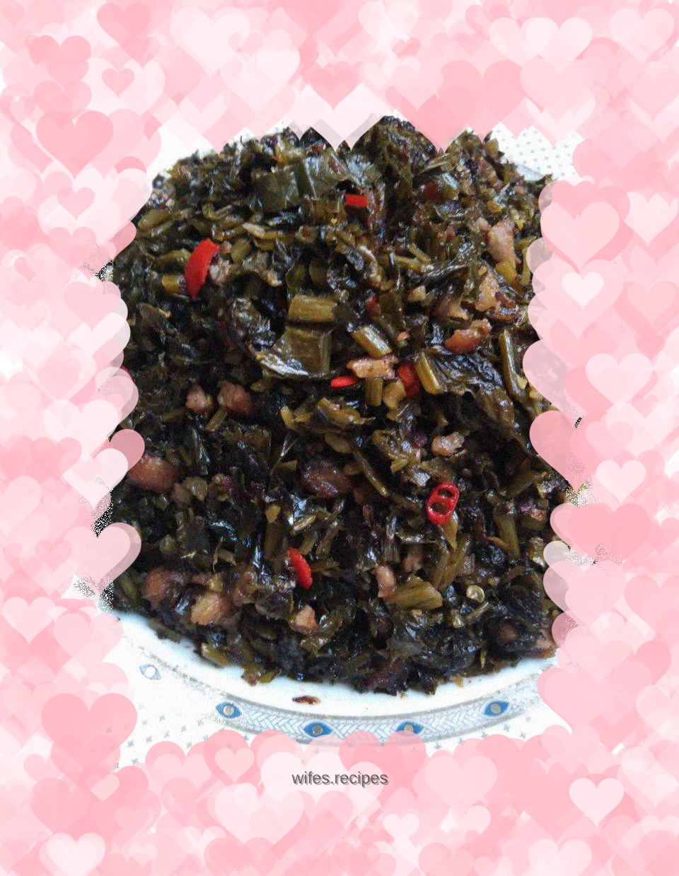 Stir-fried Pork Belly with Potherb Mustard