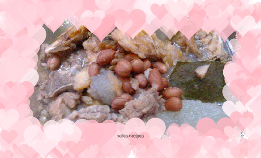 Pork Bone Bonito, Peanut and Winter Melon Soup