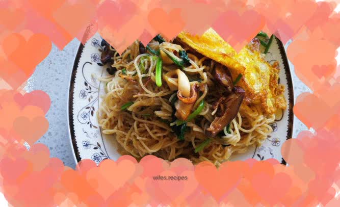 Fried dried vermicelli