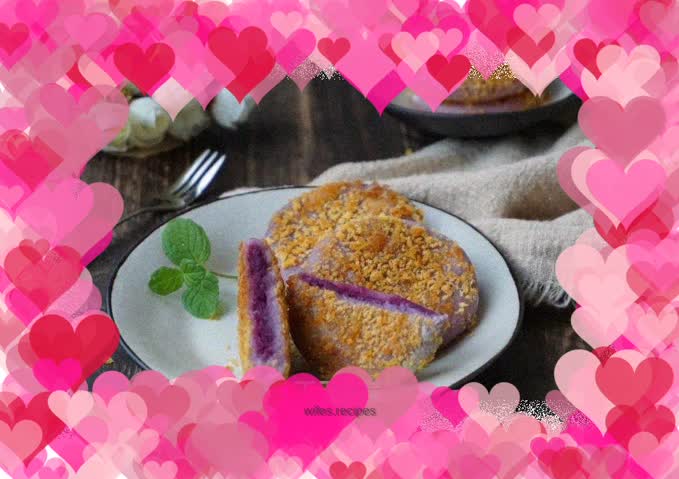 Double Purple Glutinous Rice Cake