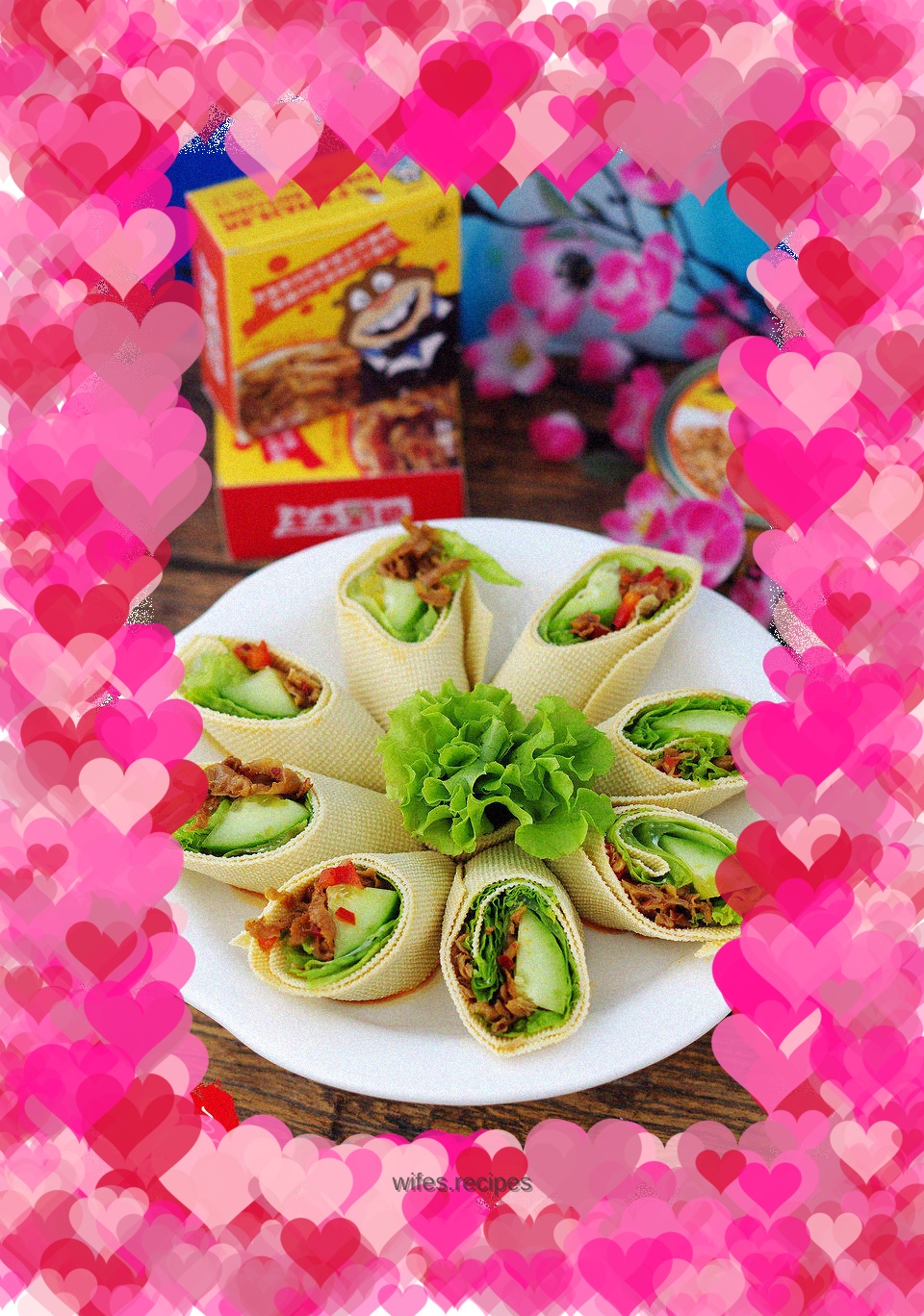 Spicy Bean Curd Roll with Bean Curd