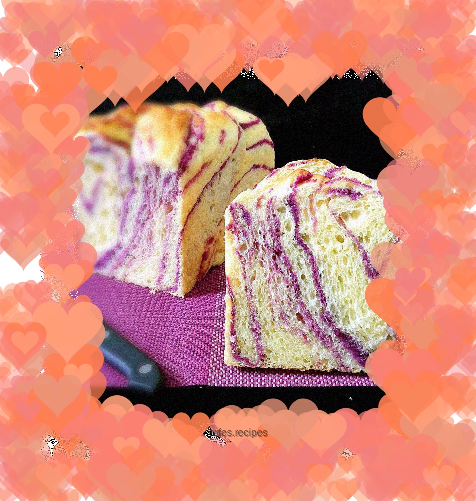 Purple Sweet Potato Toast