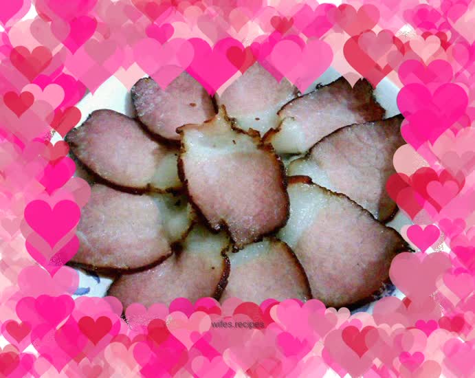 Wind cured pork