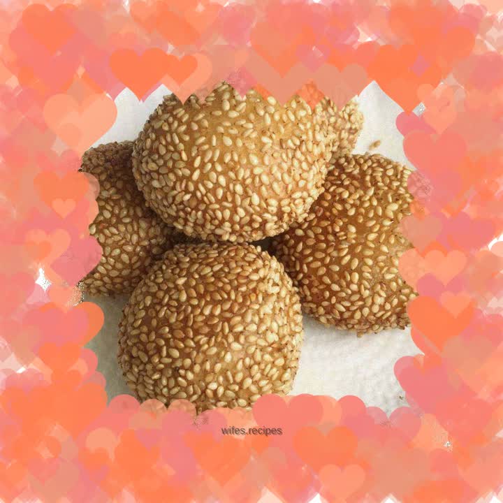 Fried sesame balls