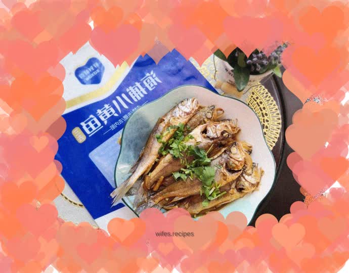 Braised small yellow croaker