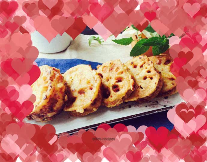 Fried lotus root box