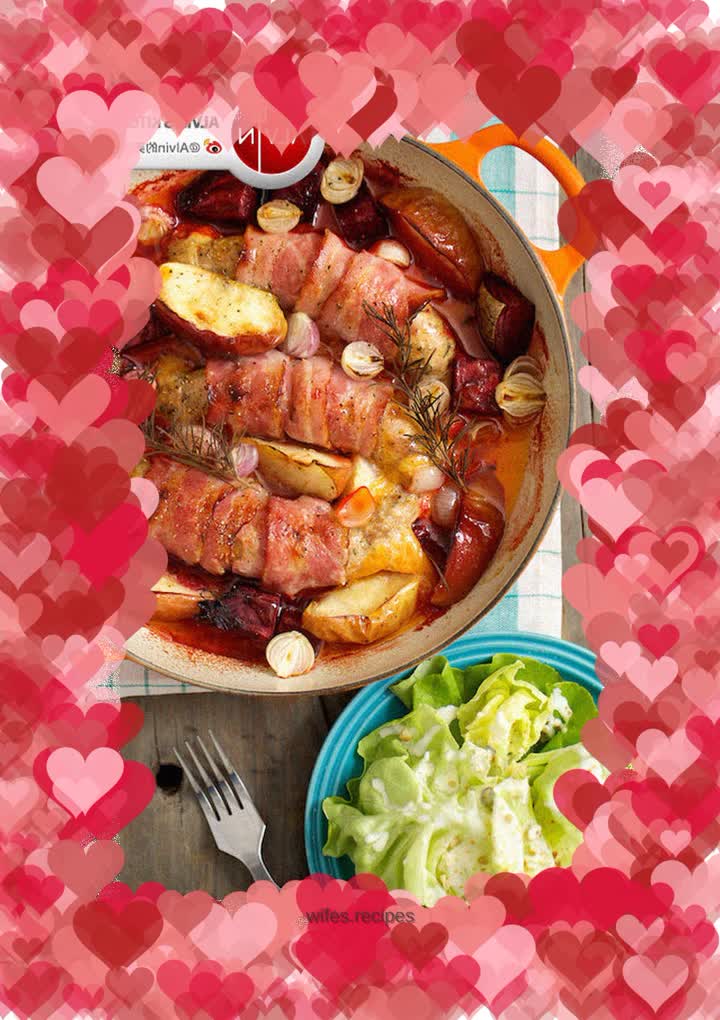 Assorted Sausage and Bacon Grilled Dishes