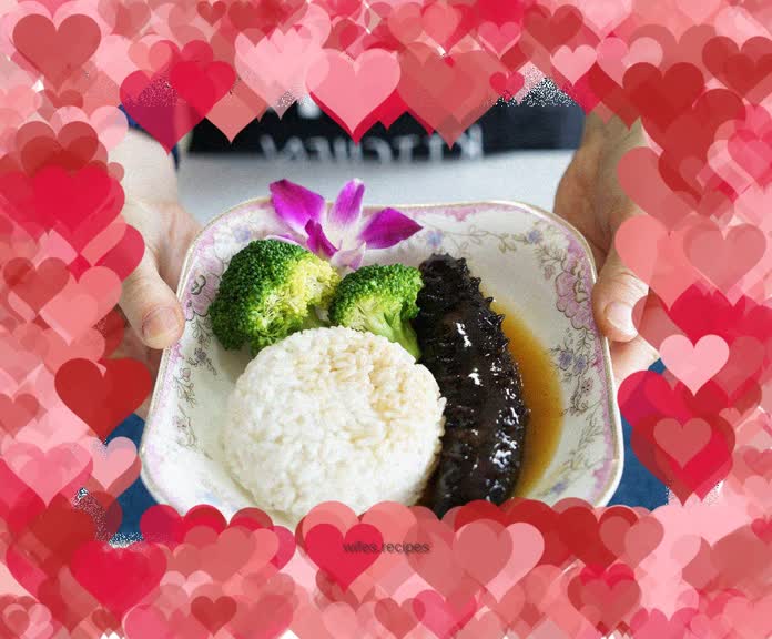 Sea Cucumber with Abalone Sauce