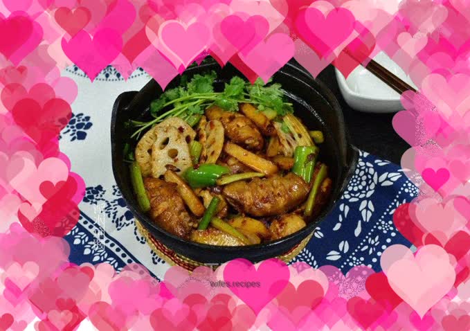 Dry pot chicken wings
