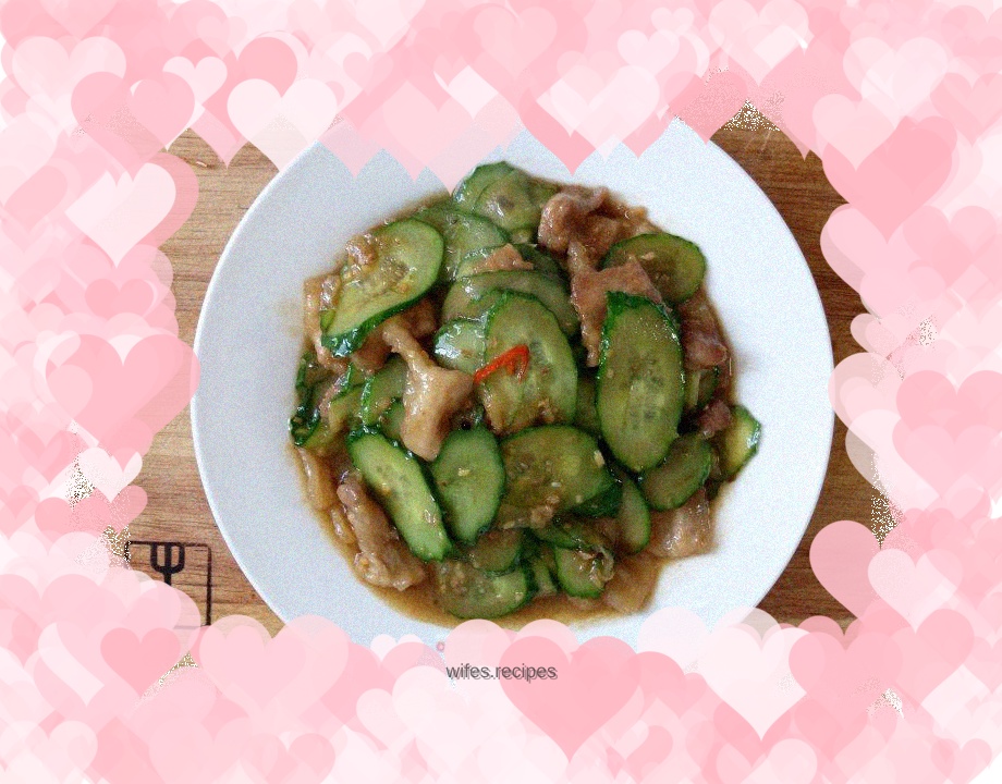 Stir-fried pork