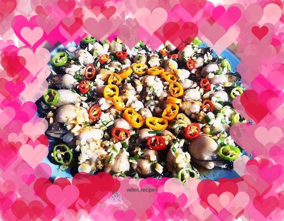 Magic kitchen notes-Wanhua oysters