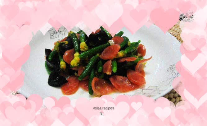 Stir-fried loofah flowers