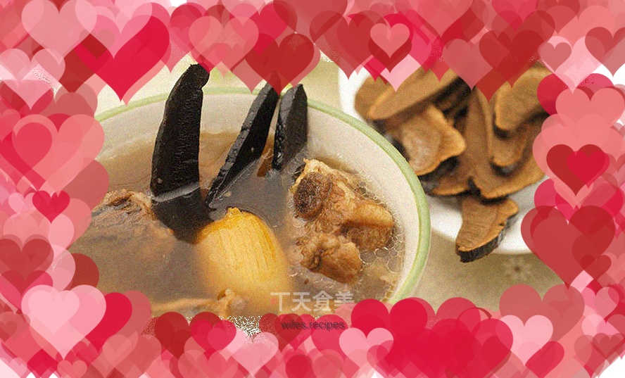 Chicken bone, grass and dragon bone liver-protecting soup