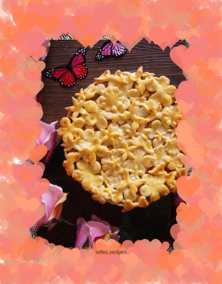 Flower Apple Pie