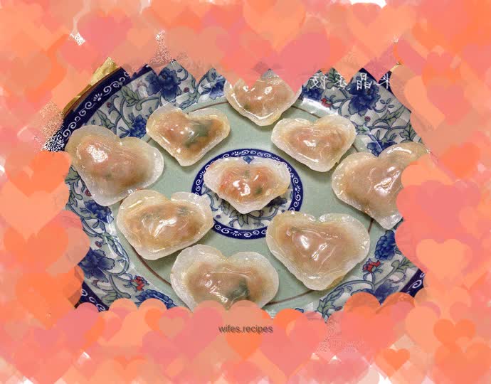 Love crystal dumplings