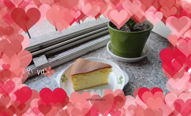 How to make 8-inch chiffon cake