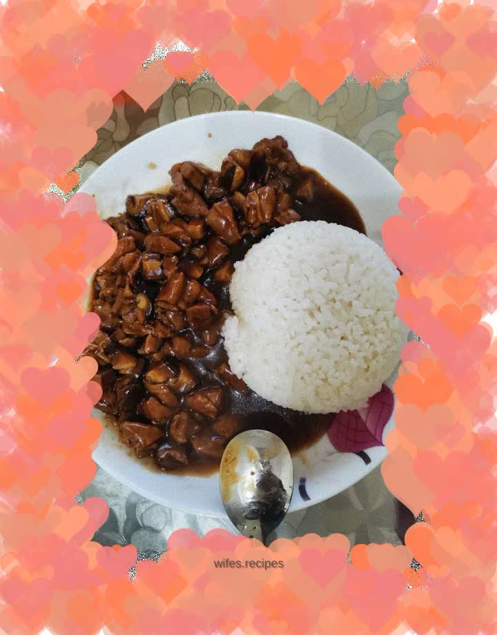 Mushroom Chicken Rice