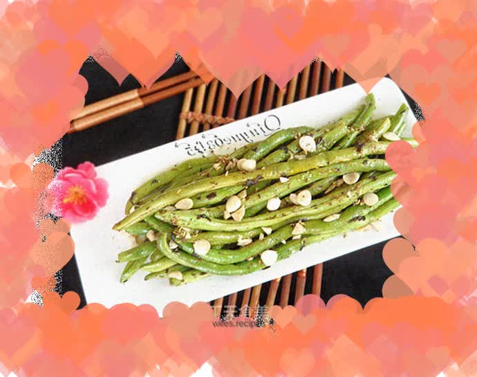 Stir-fried green beans