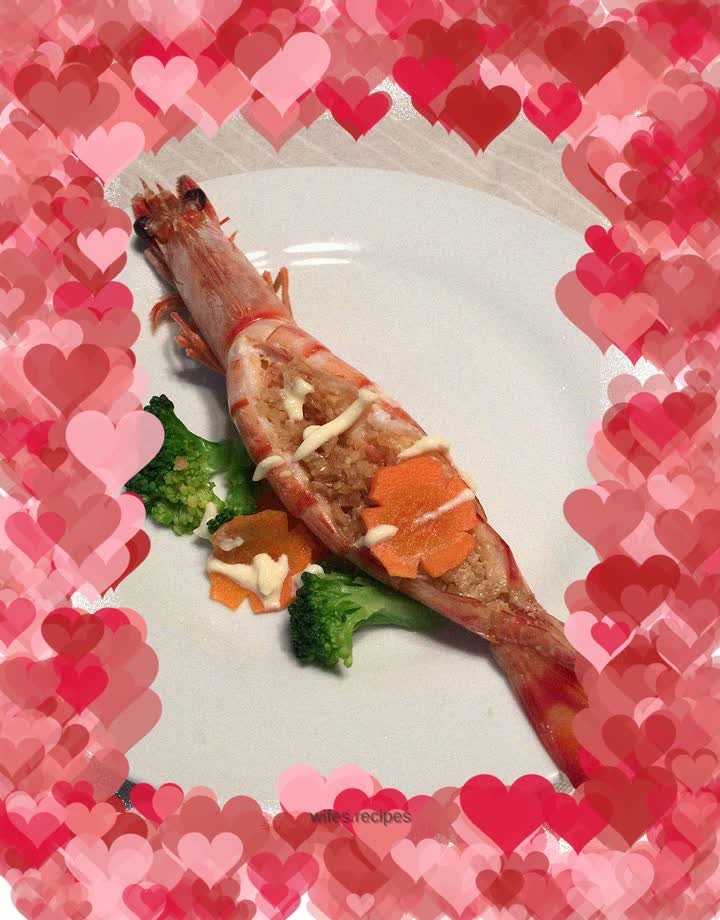 Excite the original flavor---Garlic shrimp