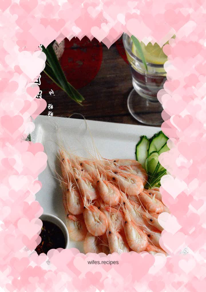 【Boiled white shrimp】