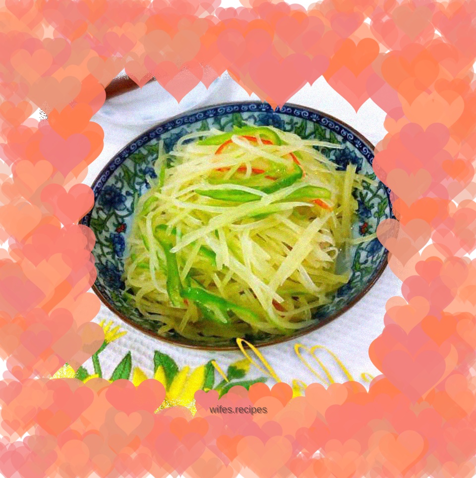 Hot and sour potato shreds