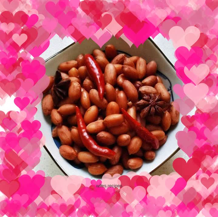 Braised peanuts