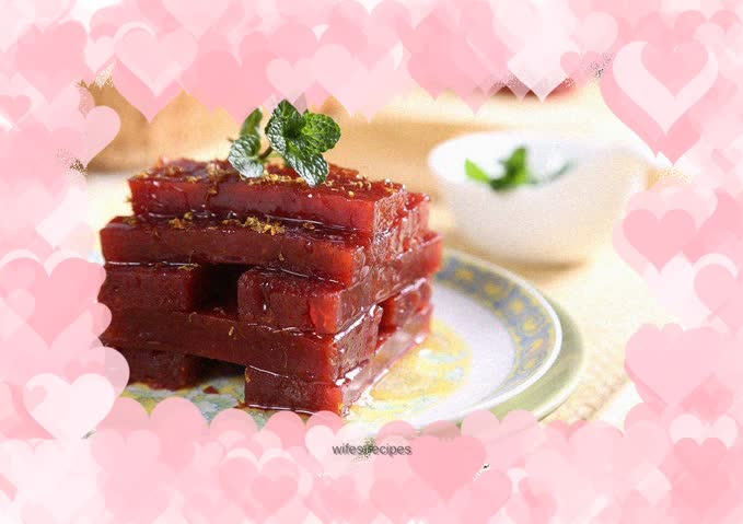 Hawthorn cake—automatic cooking pot recipe