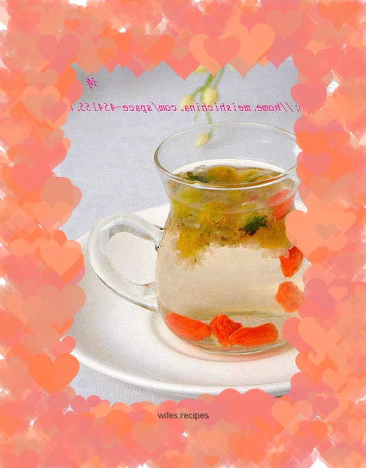 【Chrysanthemum tea for improving eyesight】---the happiness in one-third of an acre