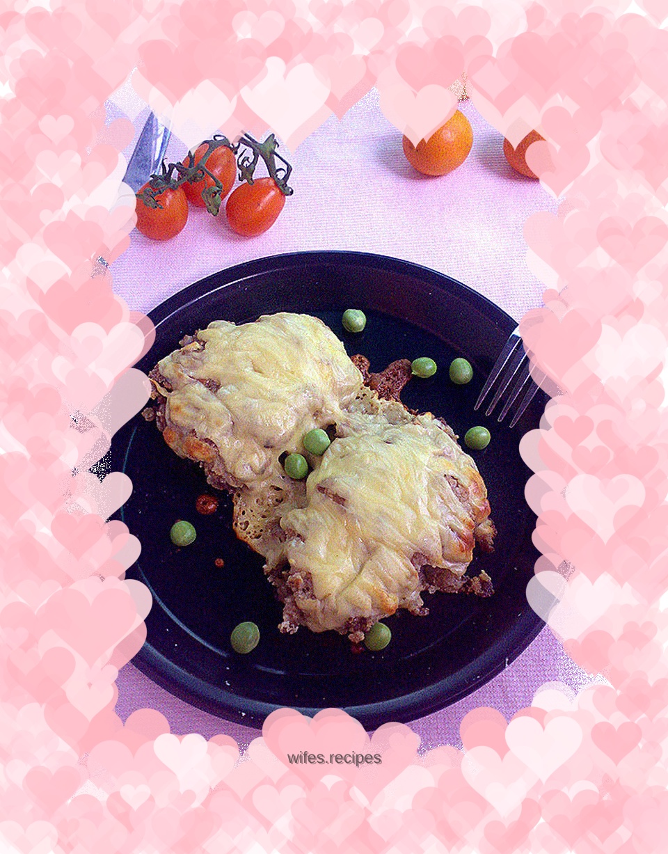 Cheesy Hamburger Steak