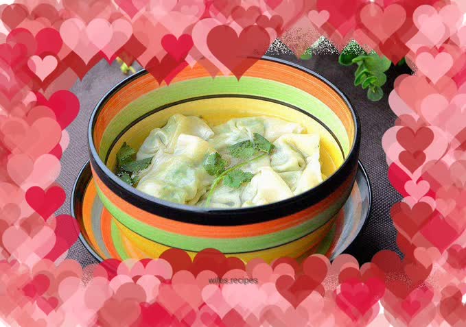 【Shanghai】Vegetable and meat wontons