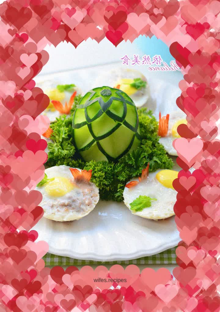 Ordinary ingredients are perfectly transformed--prayer shrimp