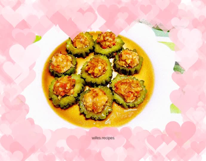 Pork and Shrimp Stuffed Bitter Melon