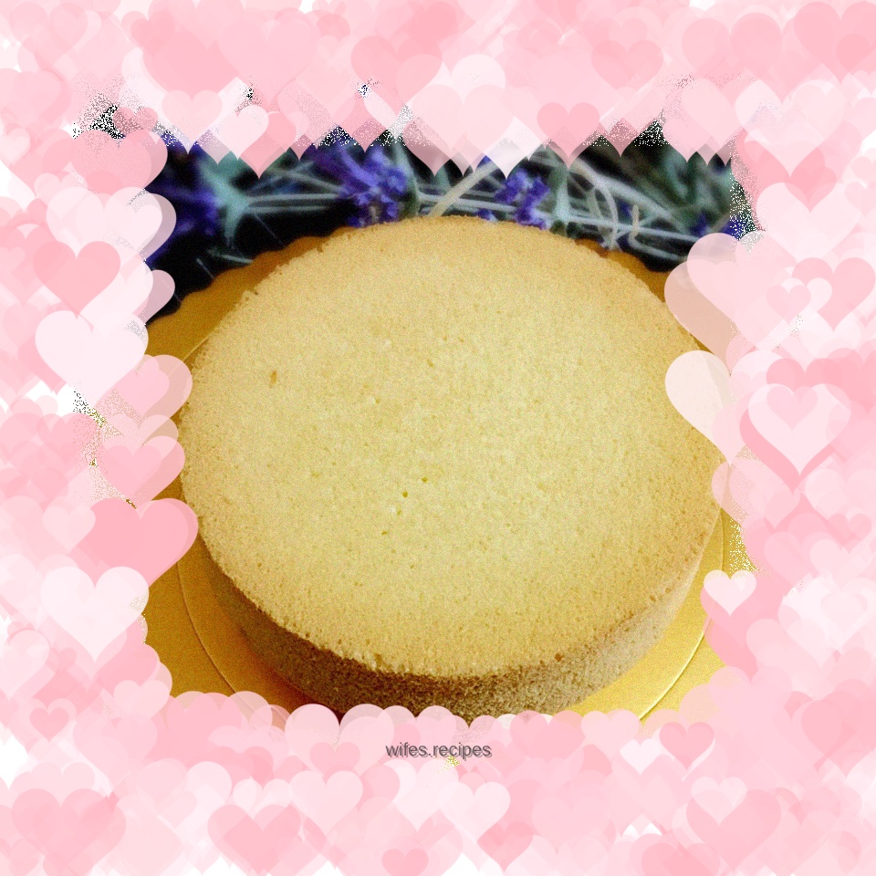 Six-inch chiffon cake