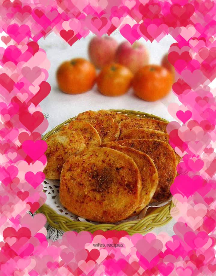 Cumin roasted crispy steamed bun slices