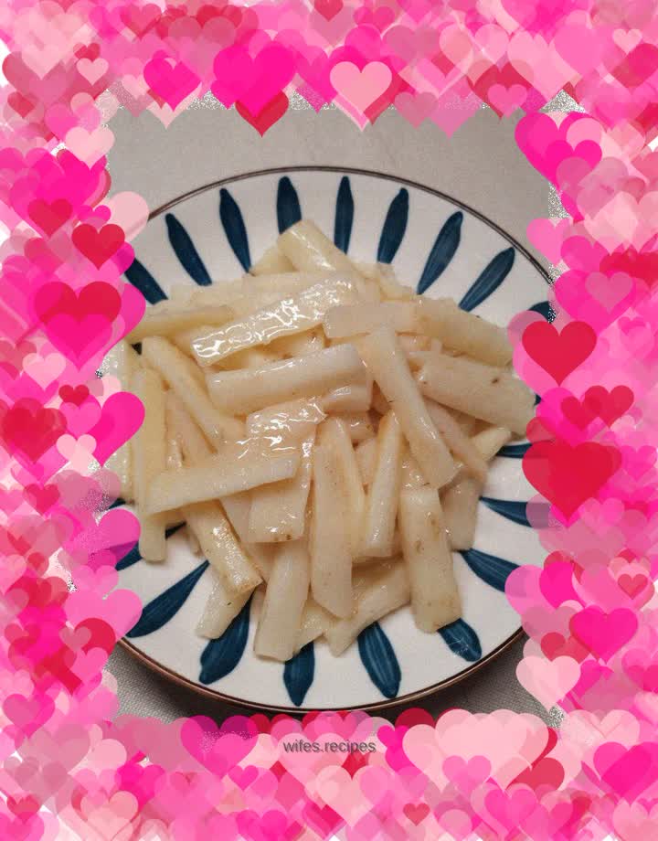 Stir-fried yam with sugar