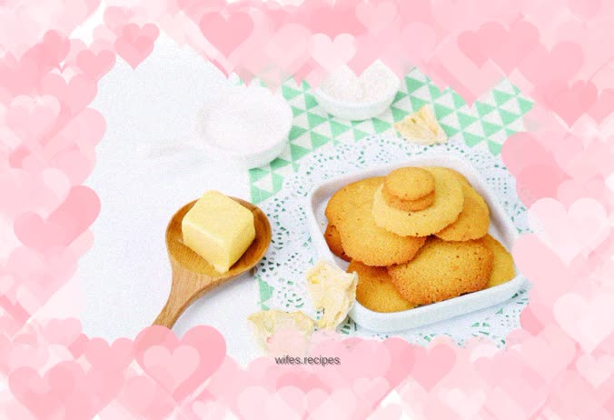 Crispy and delicious pineapple cookies