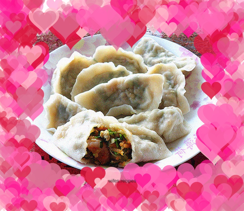 Dumplings with colorful fillings