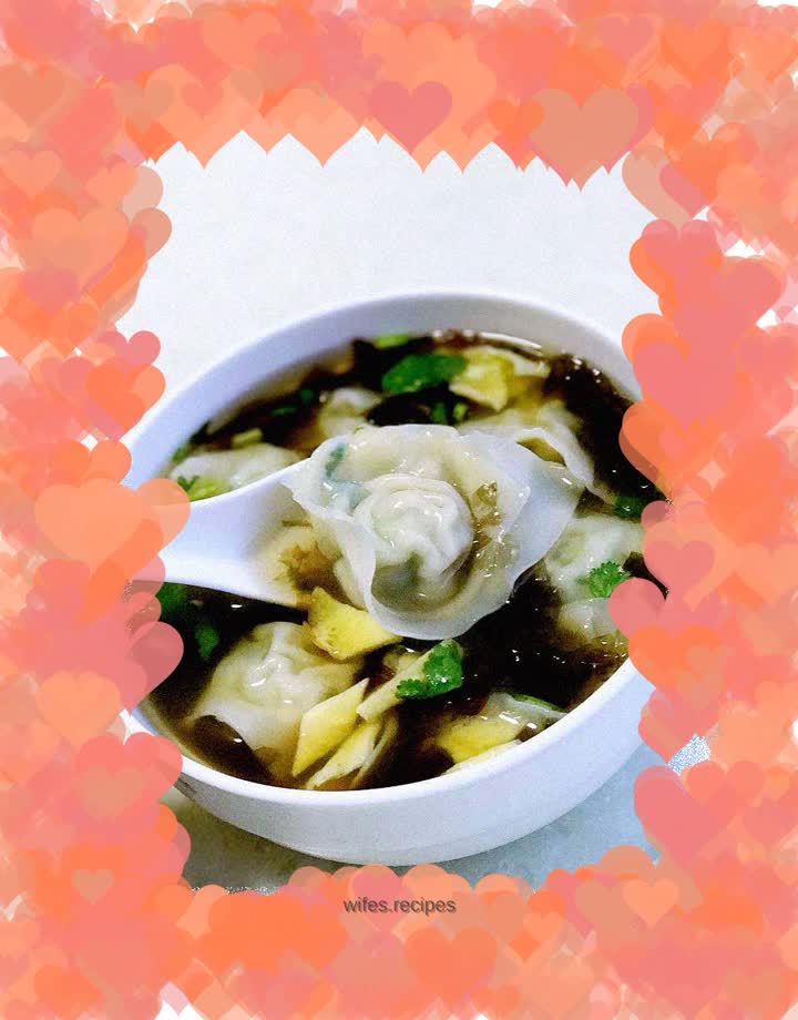 【Ningbo】Vegetable and meat wontons