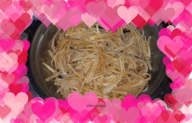 Hot and sour potato shreds