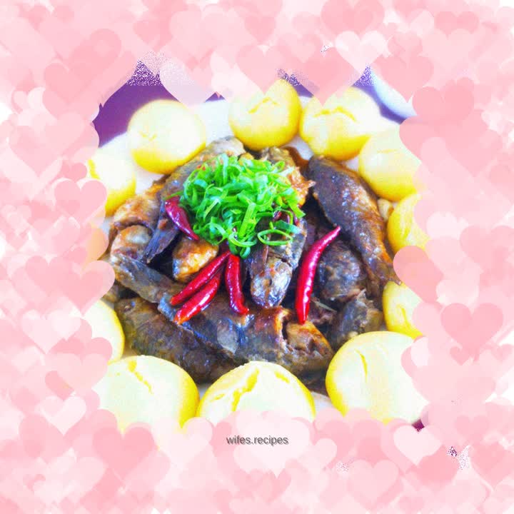 Crucian carp pot stickers