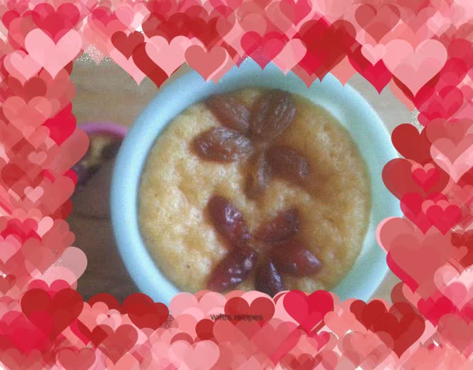 Sweet little hair cake