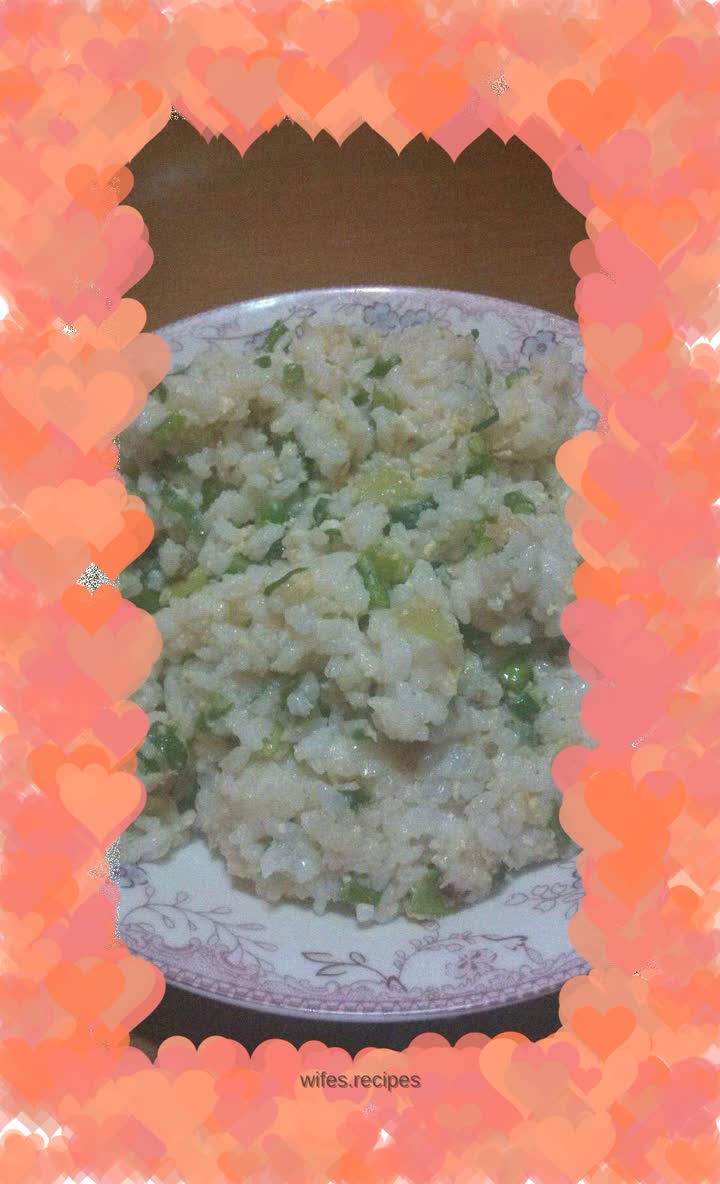 Delicious egg fried rice